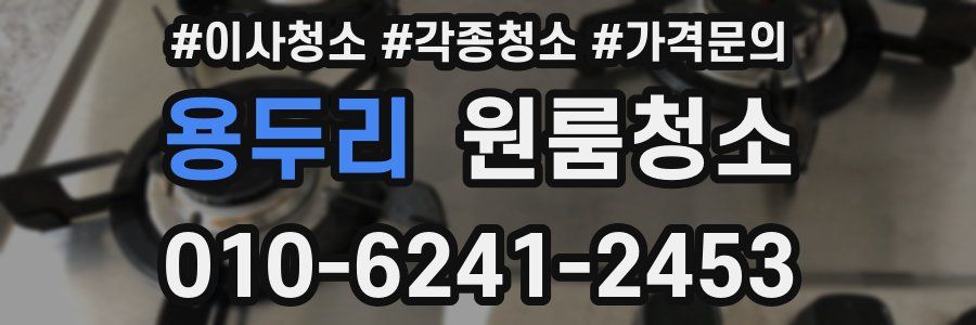 용두리 이사청소