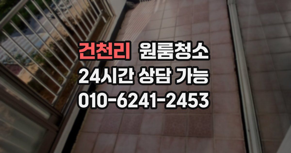 건천리 입주청소