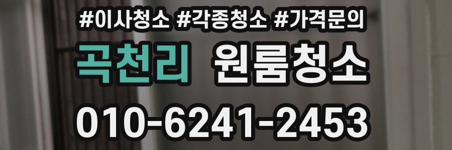 곡천리 이사청소