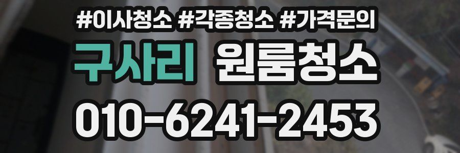 구사리 이사청소