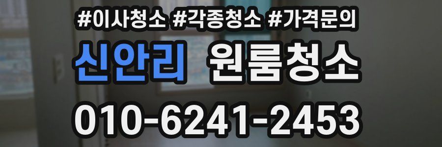 신안리 이사청소