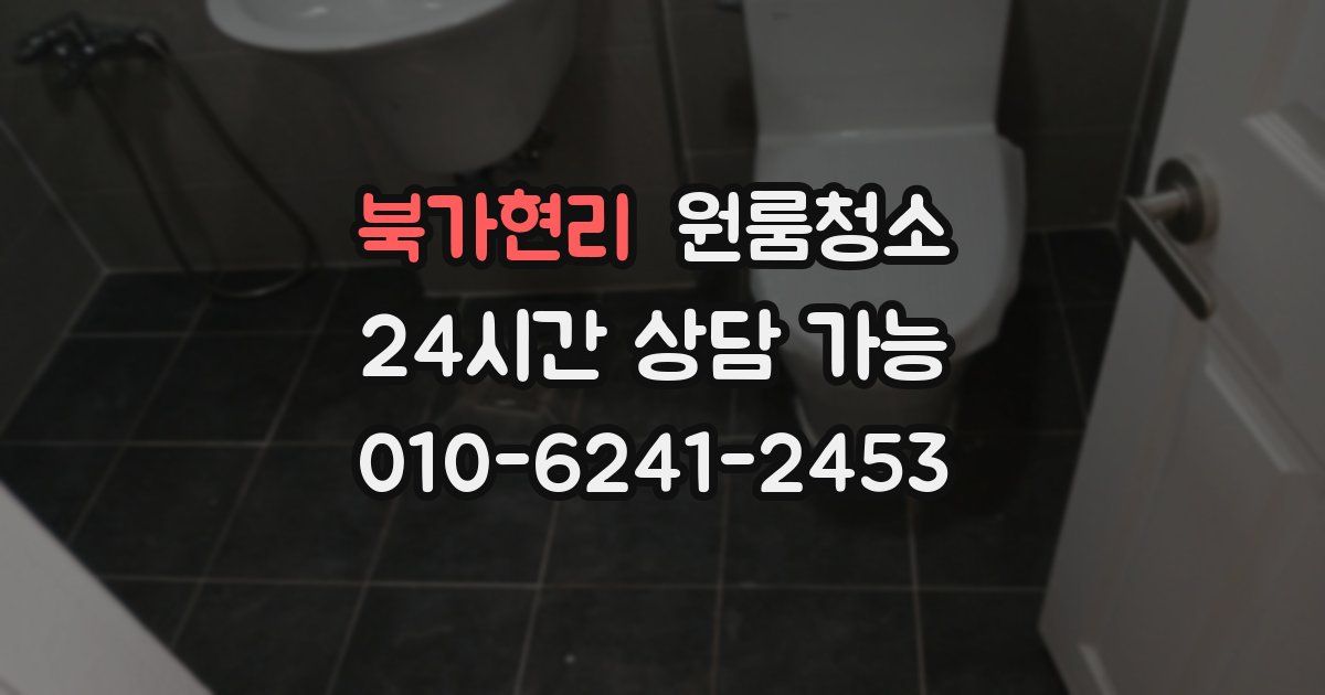 북가현리 입주청소