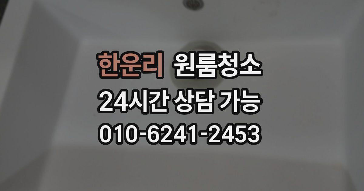 한운리 입주청소