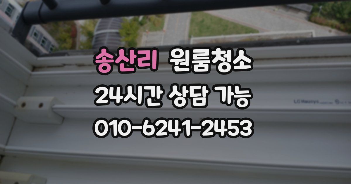 송산리 입주청소