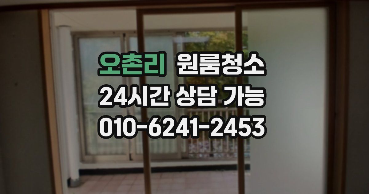 오촌리 입주청소