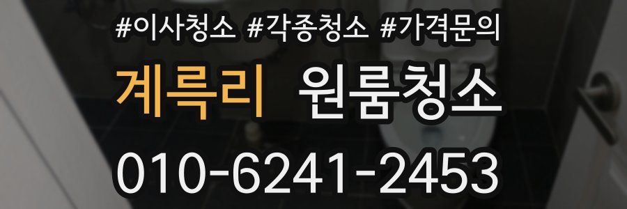계륵리 이사청소