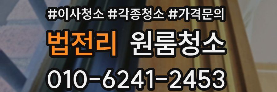 법전리 이사청소