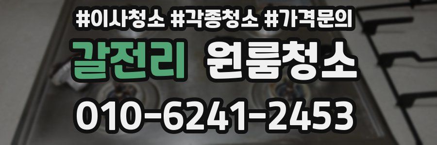 갈전리 이사청소