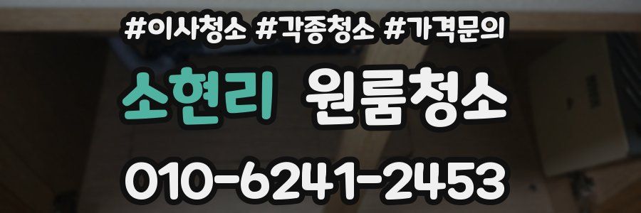 소현리 이사청소