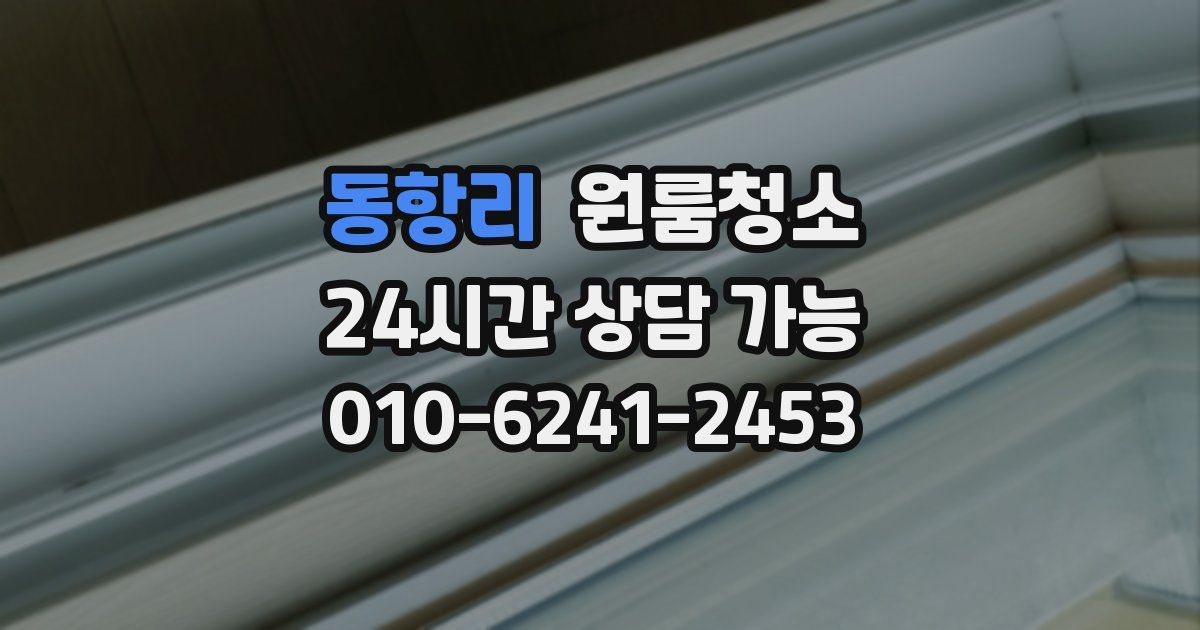 동항리 입주청소