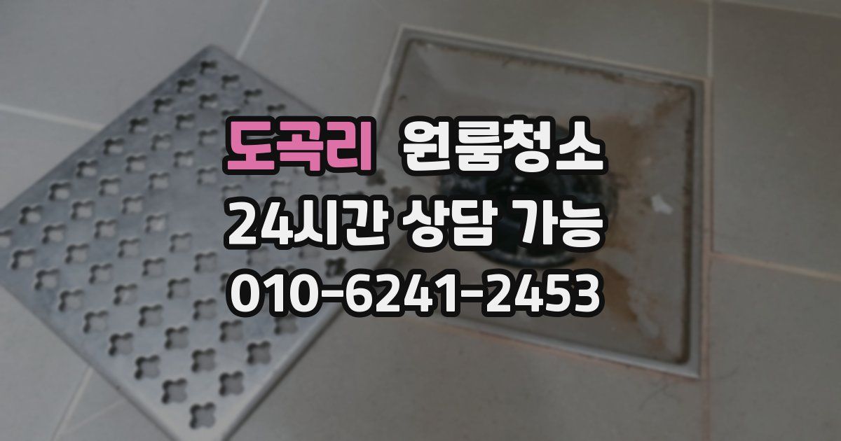 도곡리 입주청소