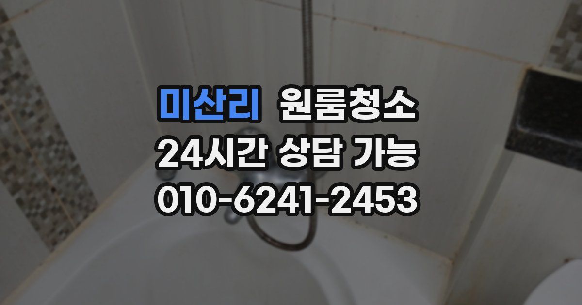 미산리 입주청소