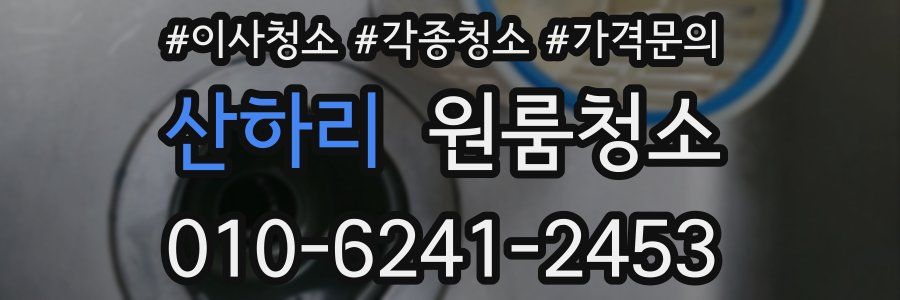 산하리 이사청소