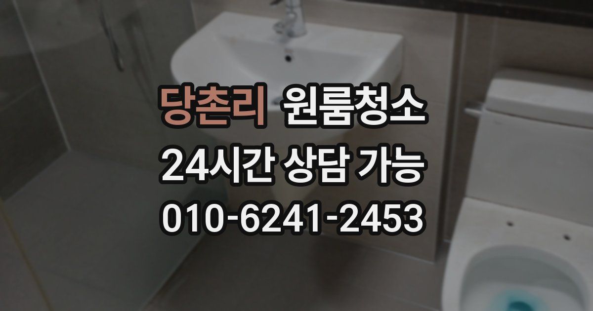 당촌리 입주청소