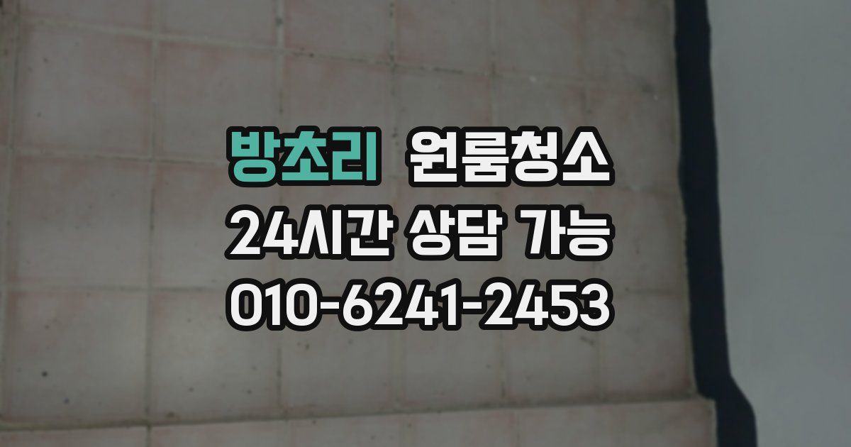 방초리 입주청소