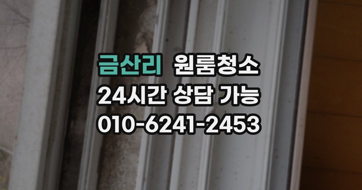 금산리 입주청소