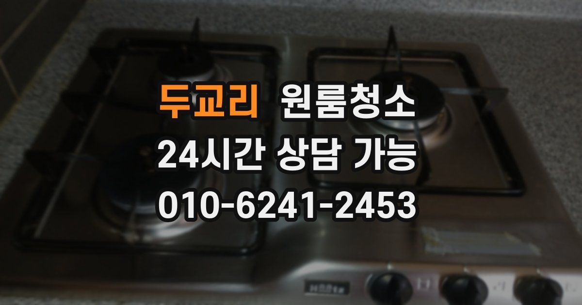 두교리 입주청소
