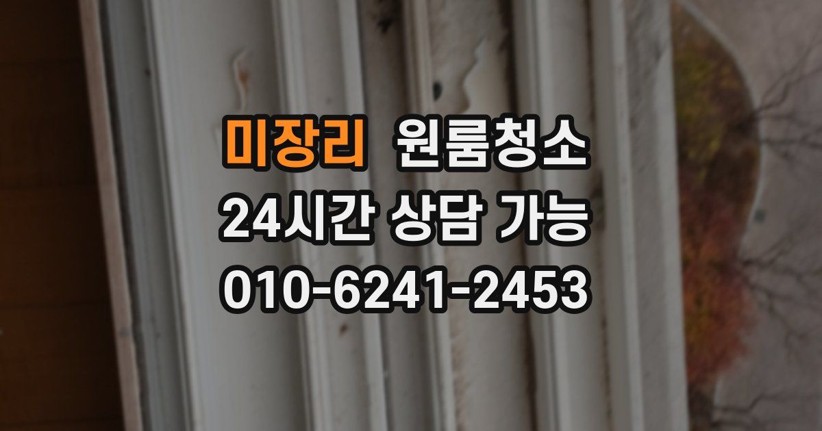 미장리 입주청소