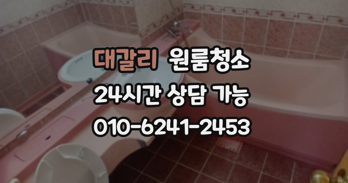 대갈리 입주청소