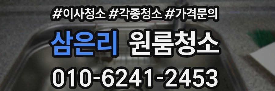 삼은리 이사청소