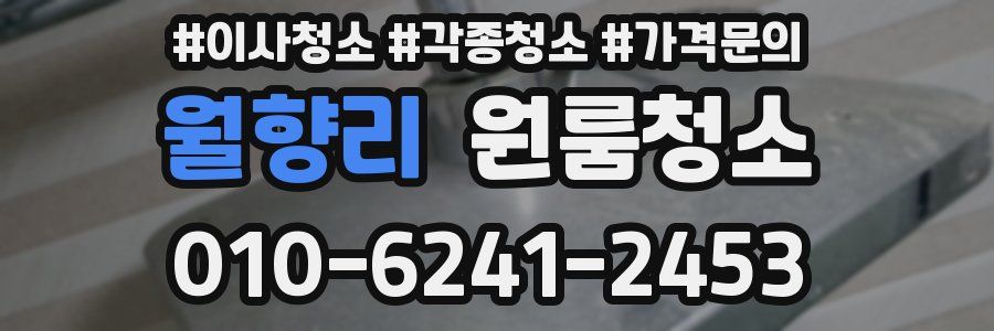 월향리 이사청소