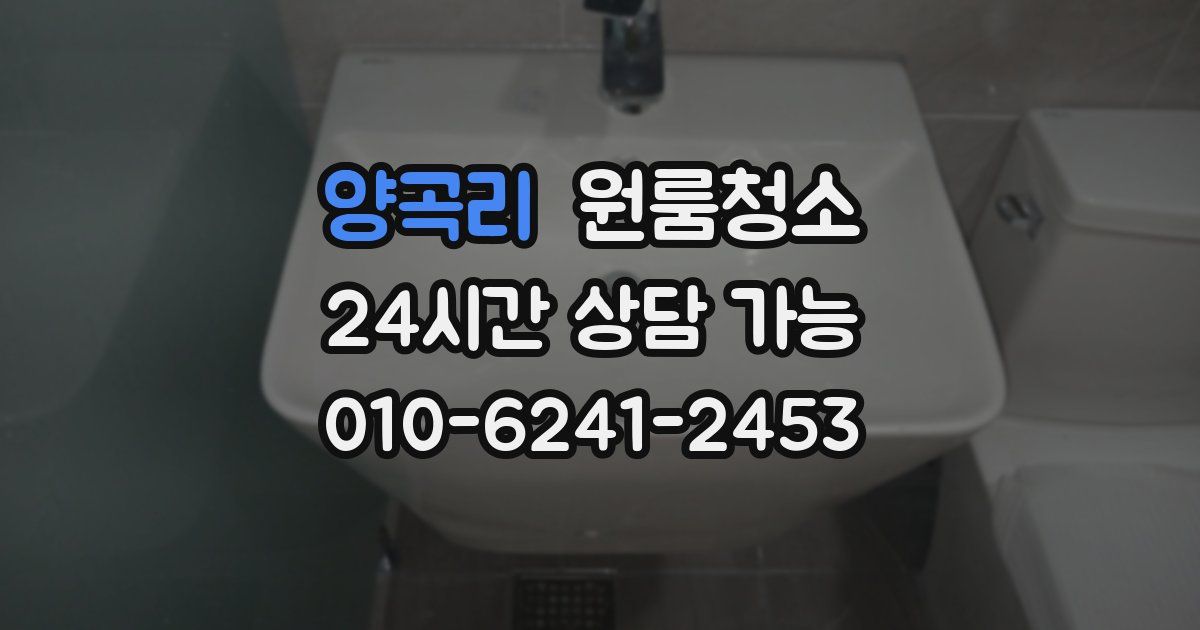 양곡리 입주청소