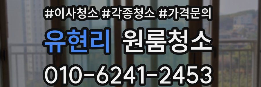 유현리 이사청소