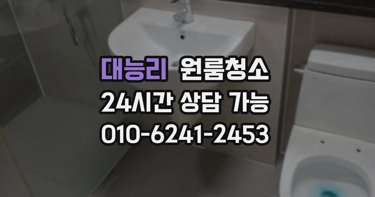 대능리 입주청소