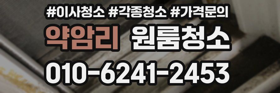 약암리 이사청소