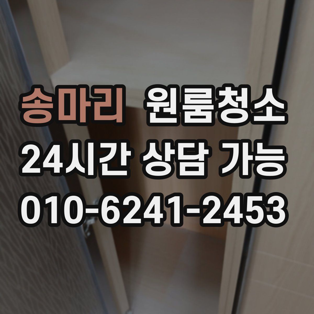 송마리 원룸청소