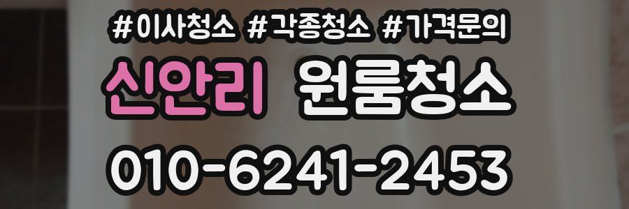 신안리 이사청소