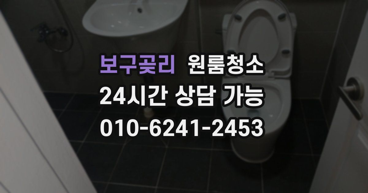 보구곶리 입주청소