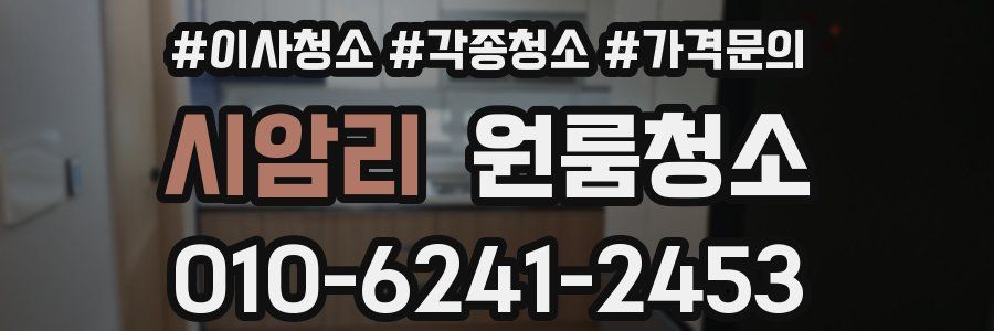 시암리 이사청소