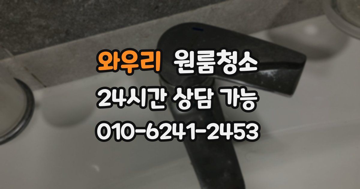 와우리 입주청소