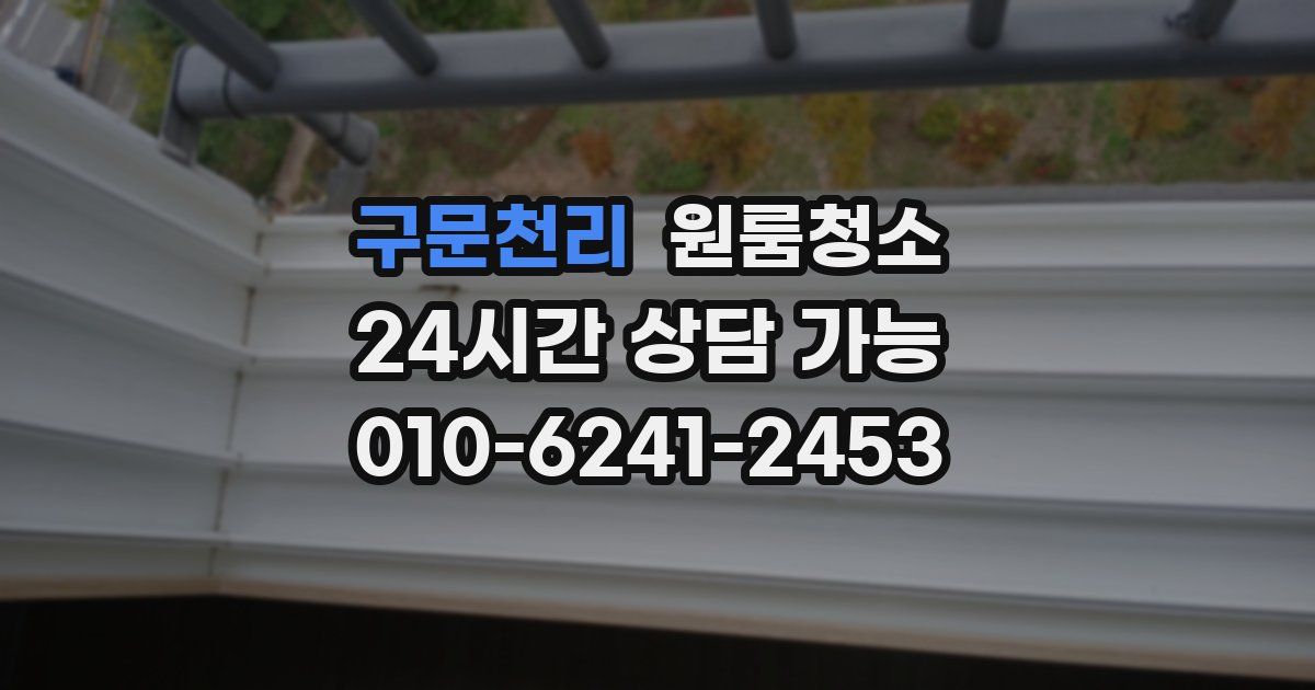 구문천리 입주청소