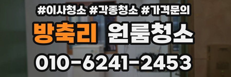 방축리 이사청소