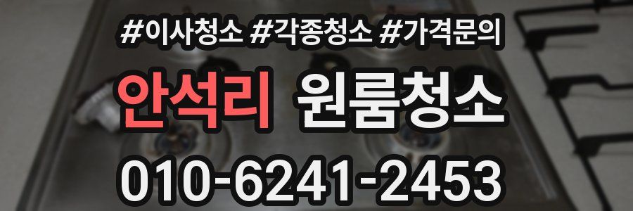 안석리 이사청소