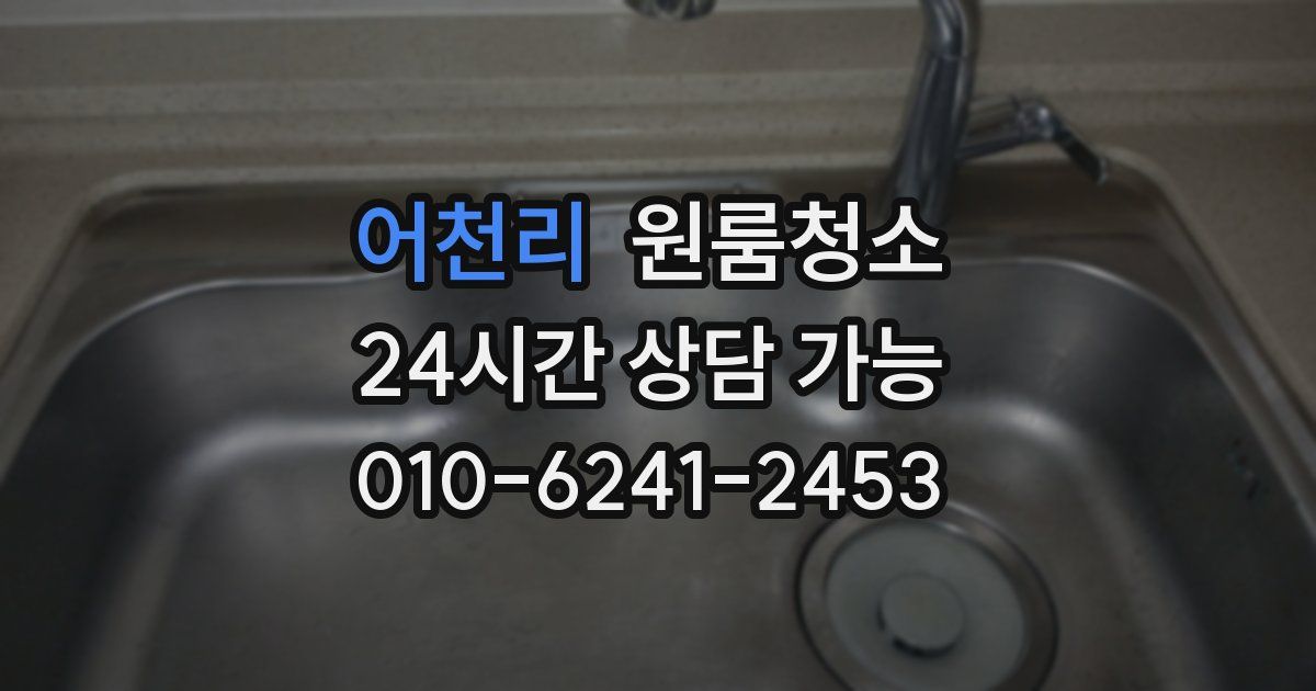어천리 입주청소