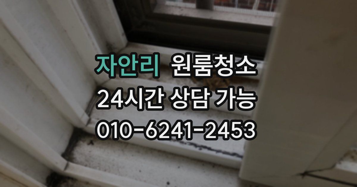 자안리 입주청소