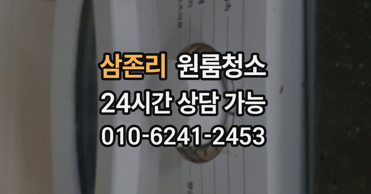 삼존리 입주청소