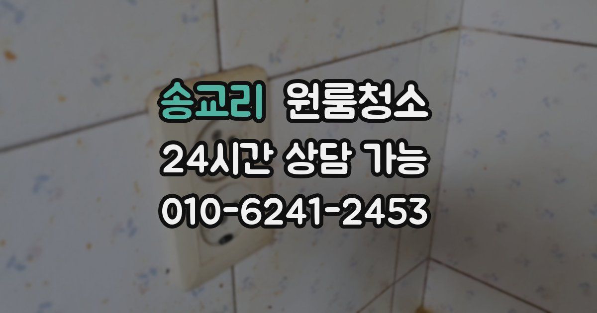 송교리 입주청소