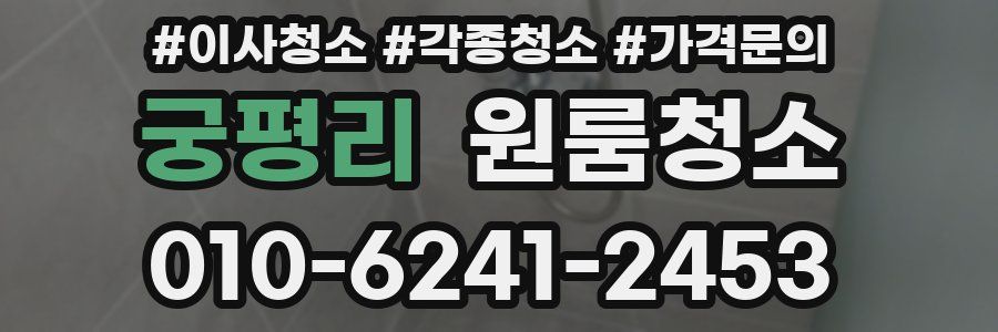 궁평리 이사청소