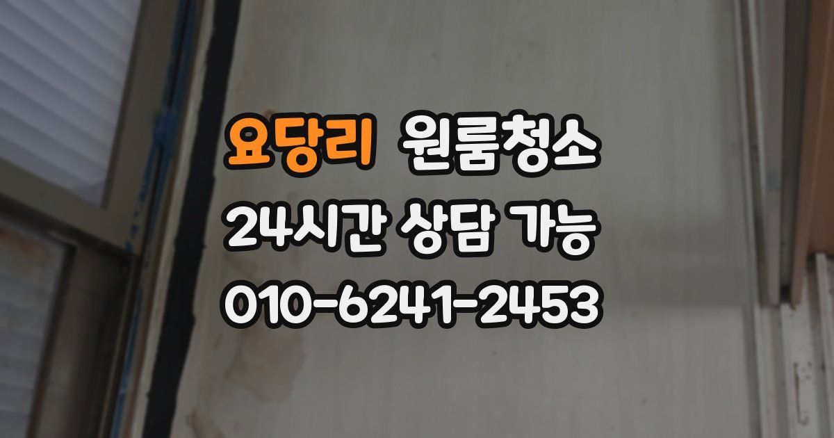 요당리 입주청소