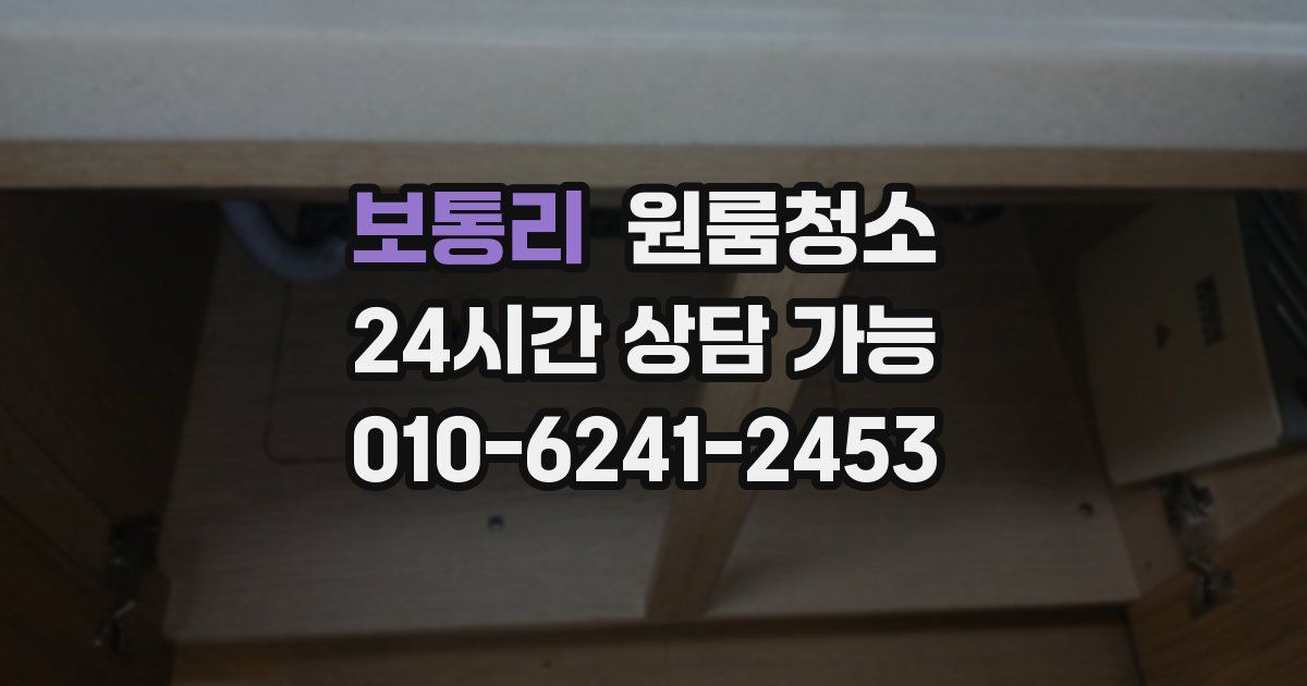 보통리 입주청소