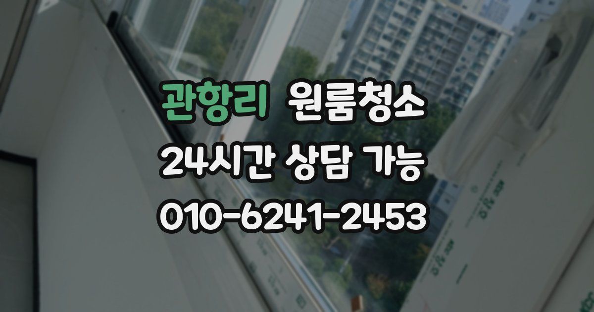 관항리 입주청소