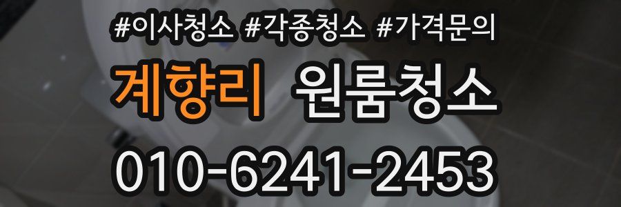 계향리 이사청소