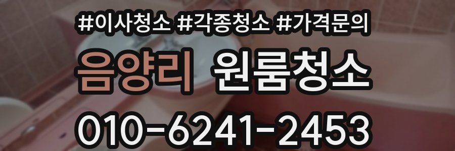 음양리 이사청소