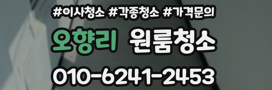 오향리 이사청소