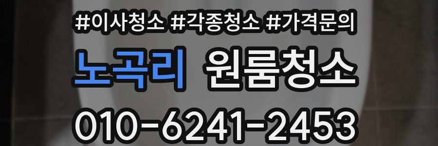 노곡리 이사청소