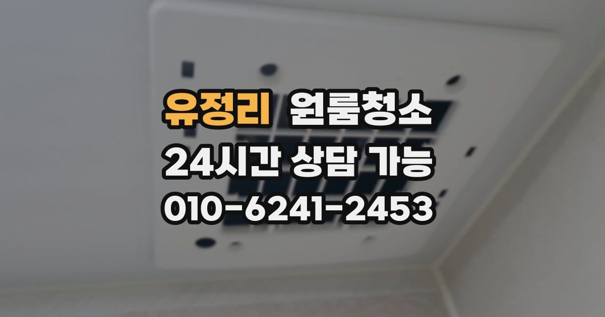 유정리 입주청소